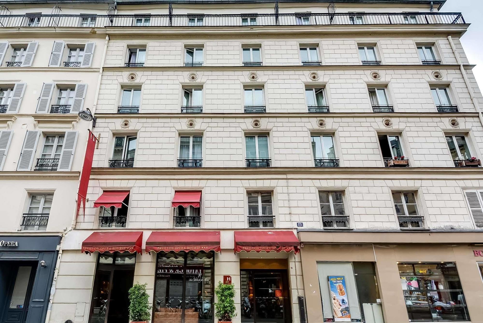 Pavillon Opera Bourse Hotell Paris Exteriör bild